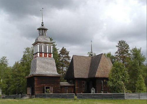 La Iglesia Petäjävesi, en Finlandia La Iglesia Petäjävesi, en Finlandia
