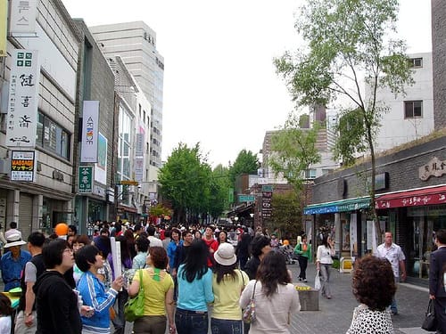 Insadong, un paseo cultural por Seúl