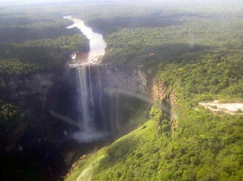 El Parque Nacional de Kaieteur, en Guyana