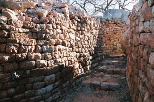 Las ruinas de Khami, en Zimbabwe
