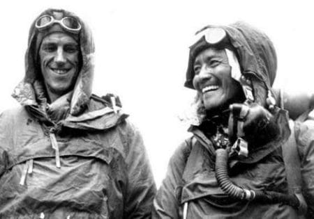Edmund Hillary, alpinismo, montañismo