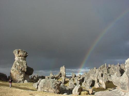 El bosque de piedras de Huayllay El bosque de piedras de Huayllay