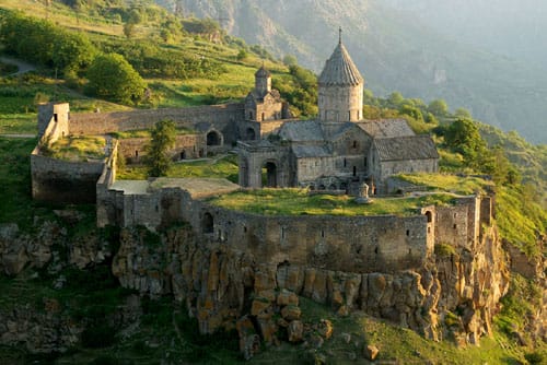 Syunik y el Monasterio Tatev, en Armenia