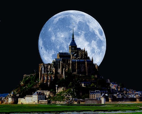 Mont Saint Michel, abadia divina