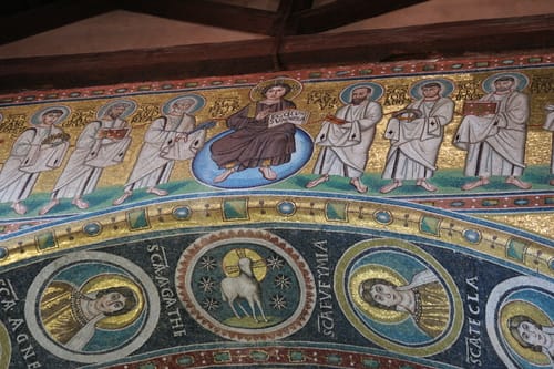 Mosaicos de la Basilica Eufrasiana en Croacia