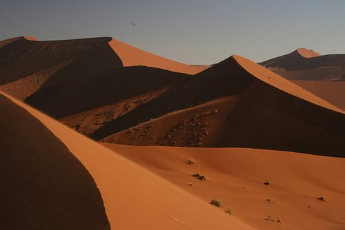 Desiertos en Namibia