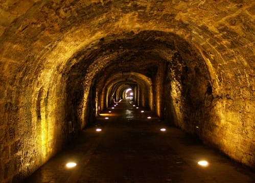 Tunel de la Atalaya en Laredo
