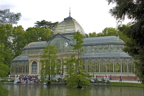 El Palacio de Cristal, en Madrid