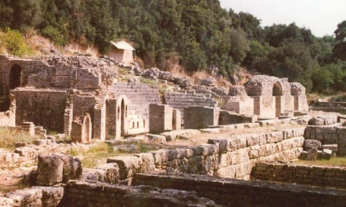 La antigua ciudad de Butrint, en Albania