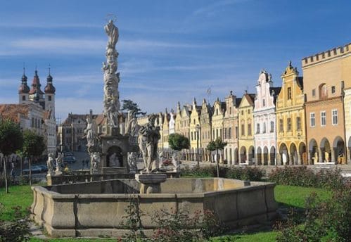 La antigua ciudad de Telc La antigua ciudad de Telc