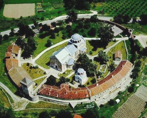 El Monasterio de Studenica, en Serbia