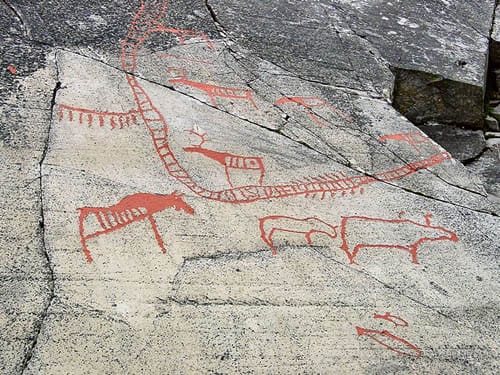 Los petroglifos de Alta, en Noruega Los petroglifos de Alta, en Noruega