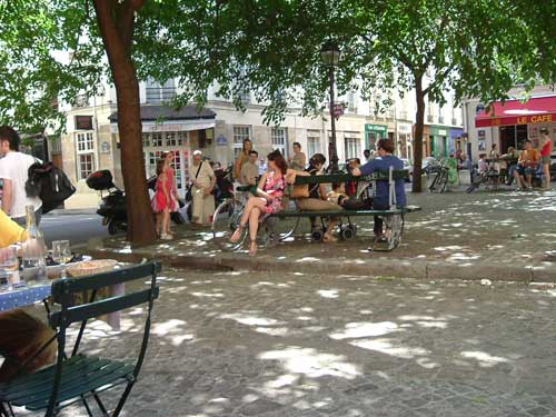 Plaza en Le Marais