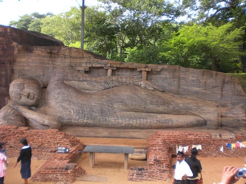 Las ruinas de Polonnaruwa, en Sri Lanka