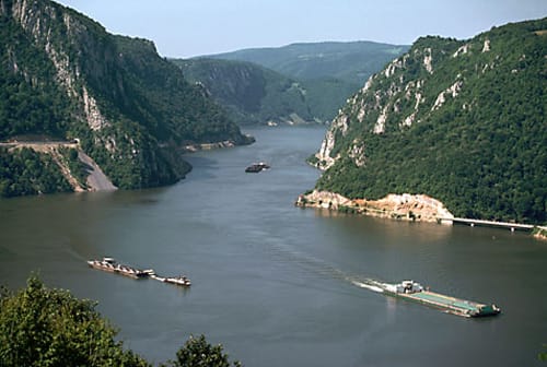 La Puerta de Hierro del Danubio, entre Serbia y Rumanía