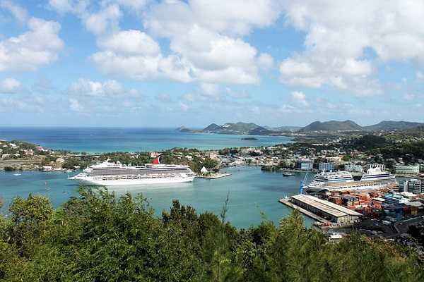 El puerto de Oranjestad, puerta de entrada a Aruba