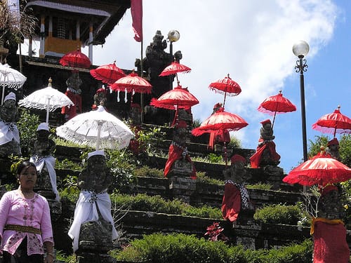 Templo de Besakih en Bali