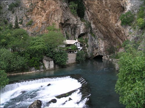 La fuente del Buna, en Bosnia Herzegovina