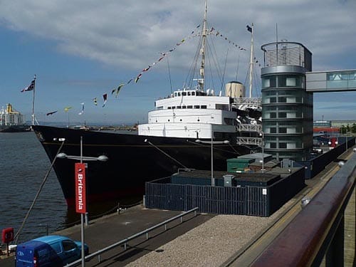 Royal Britannia, el yate real en Edimburgo Royal Britannia, el yate real en Edimburgo