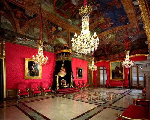 sala del principe en el Palacio Grimaldi