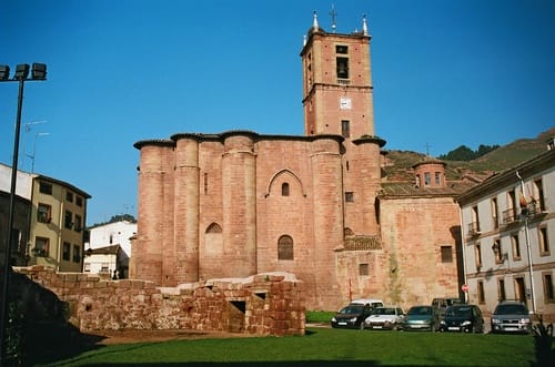 Najera, el monasterio del Camino