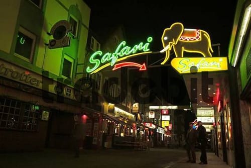 Barrio de St Pauli en Hamburgo