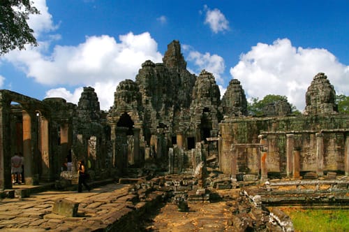 templo bayon en Camboya