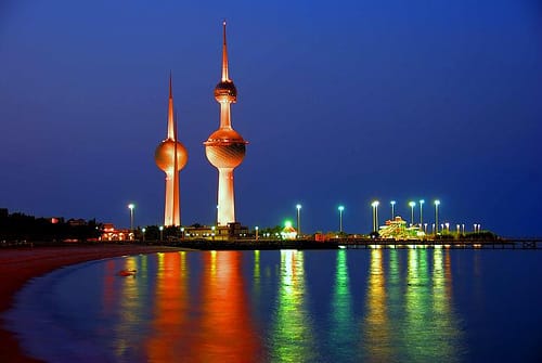 torres de agua kuwait