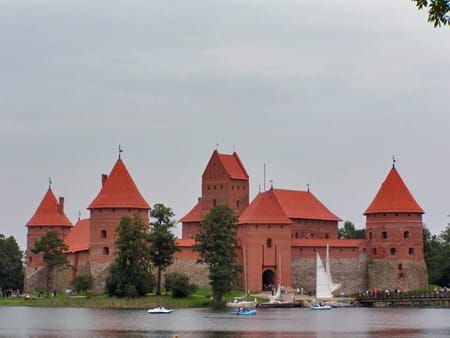 El Castillo de Isla, en Trakai (Lituania)