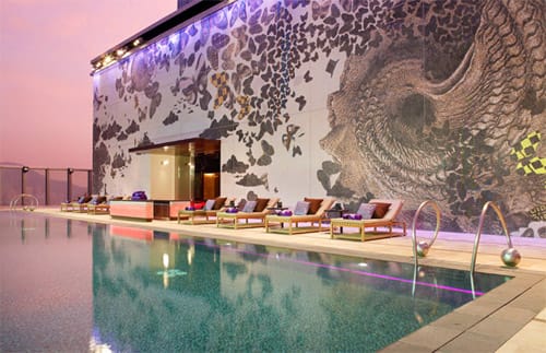Hotel Boutique W, mariposas en Hong Kong Hotel Boutique W, mariposas en Hong Kong